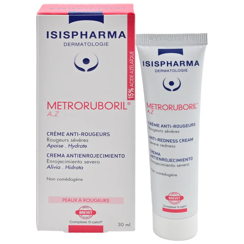 Isispharma Metroruboril AZ Anti-Redness Cream 30ml | Redness and  Sensitive Skin Care