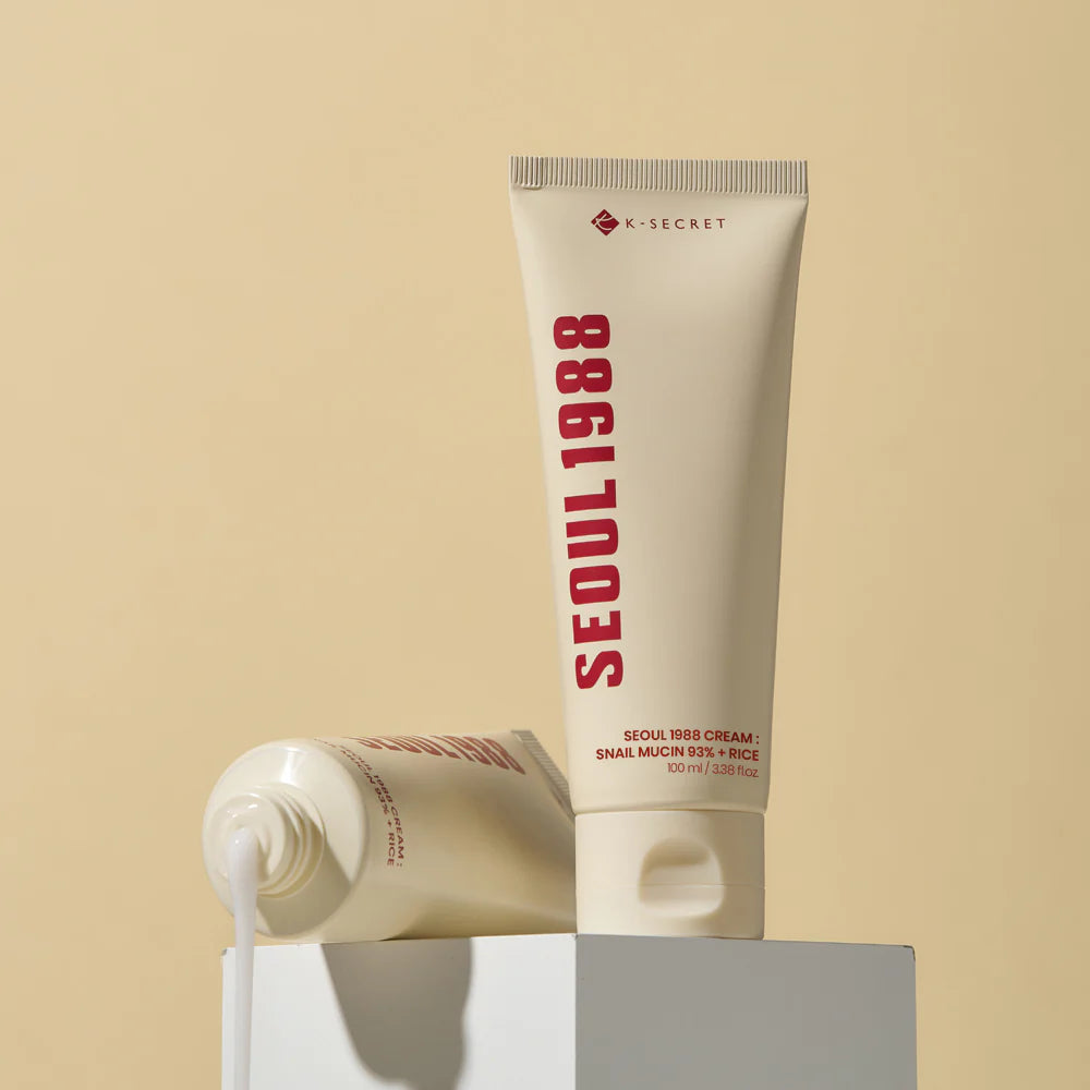 K-Secret SEOUL 1988 Cream Snail Mucin 93% + Rice 100ml