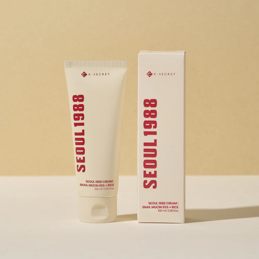 K-Secret SEOUL 1988 Cream Snail Mucin 93% + Rice 100ml