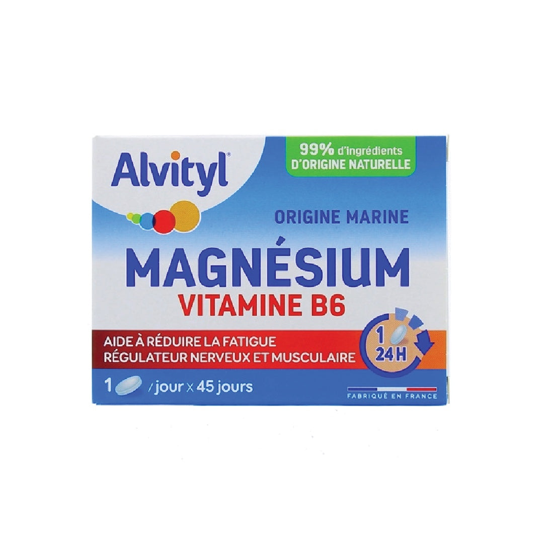 Alvityl Magnesium & Vitamin B6 Supplement – 45 Tablets-1