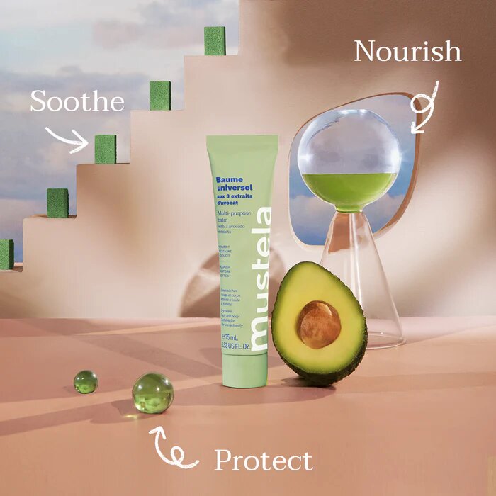 Mustela Bio Organic Multi-Purpose Balm with 3 Avocado Extracts, Baume Universel 75 ml-3