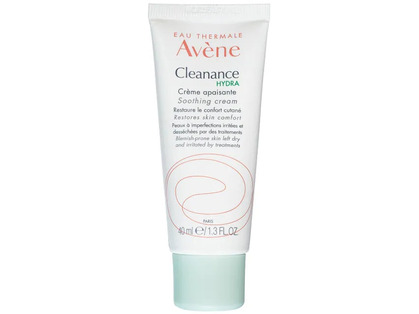 Avene Cleanance Hydra Soothing Cream 40ML - Moisturizing Relief for Sensitive, Oily Skin-1