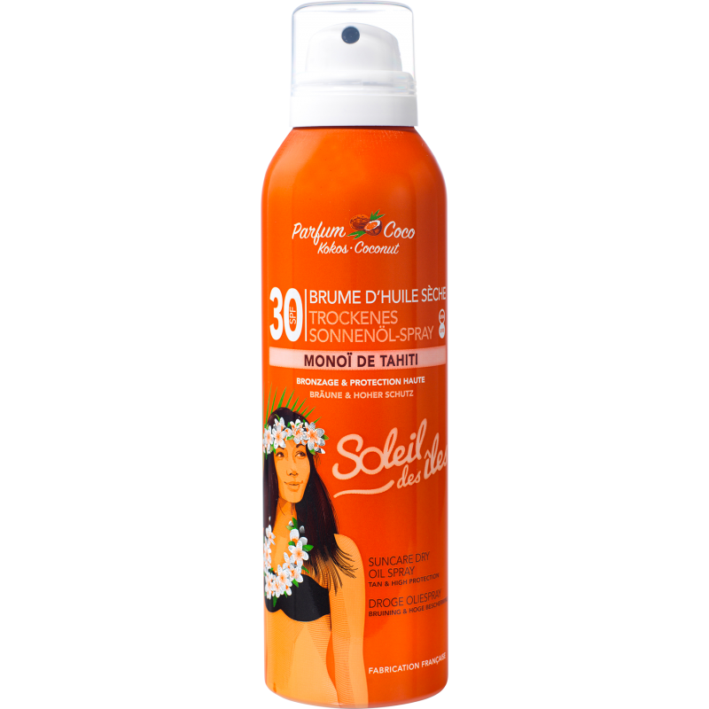 Soleil des Îles Dry Oil Mist SPF 30 200 ml - Coconut Scent | Tanning & Sun Protection-1