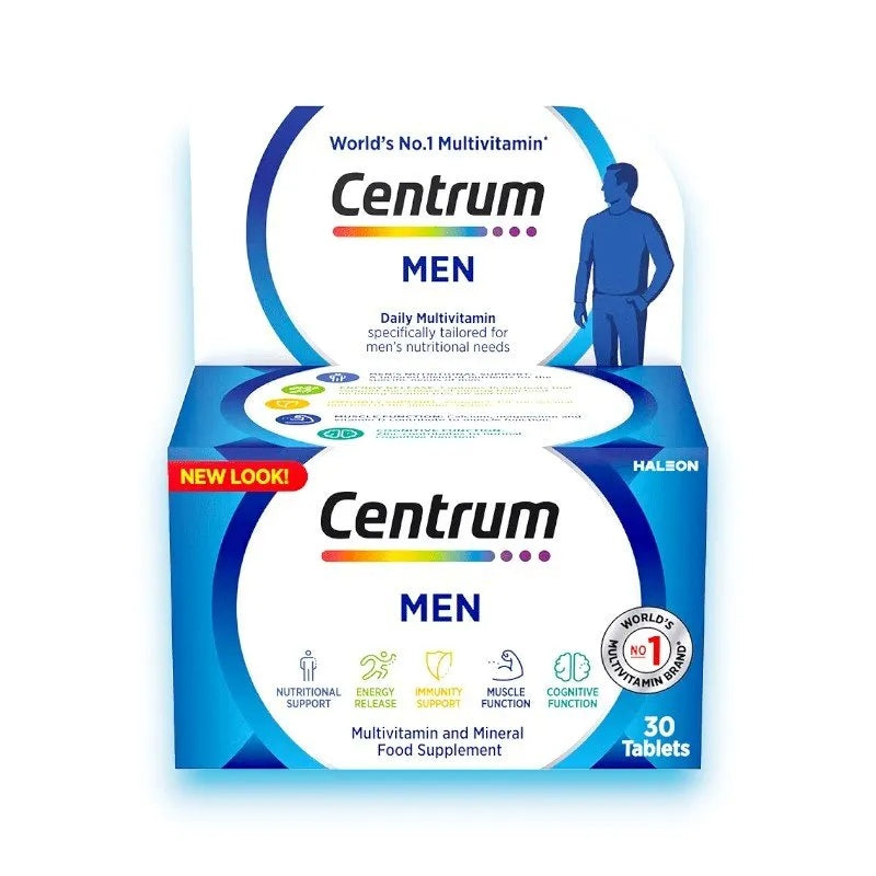 Centrum Men Multivitamin – 30 Tablets-1