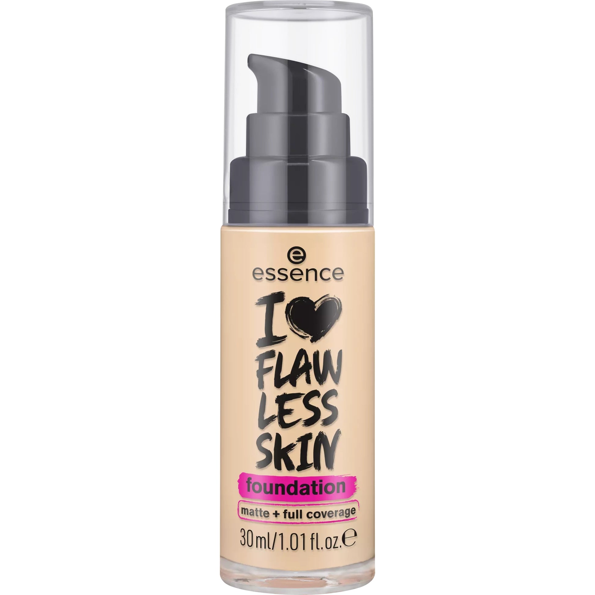 Essence I Love Flawless Skin Foundation 30 Dark Porcelain SPF 20 30 ml-1