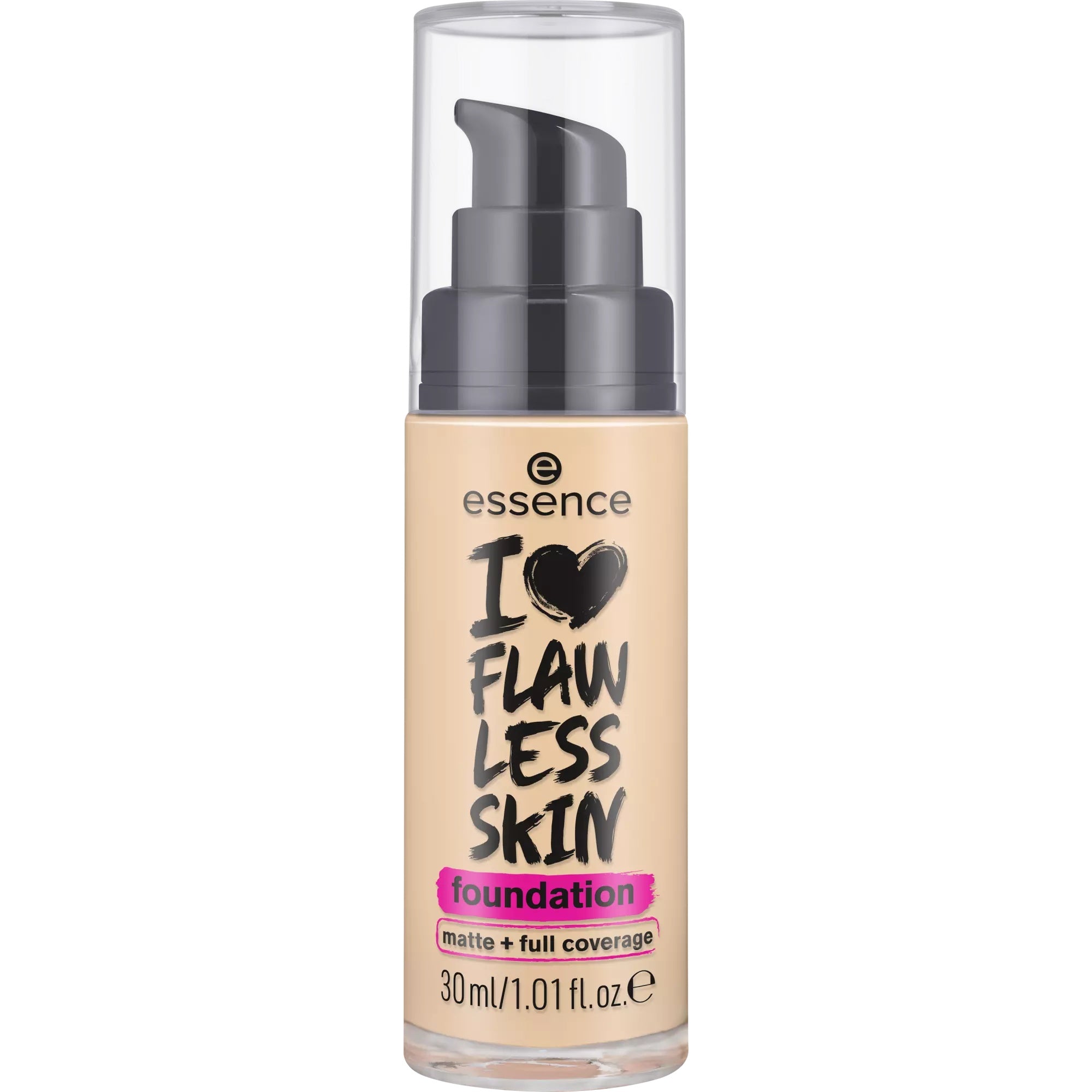 Essence I Love Flawless Skin Foundation 30 Dark Porcelain SPF 20 30 ml-1