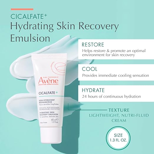 Avene Cicalfate Emulsion 40ML - Repairing and Soothing Emulsion for Sensitive, Irritated Skin-3
