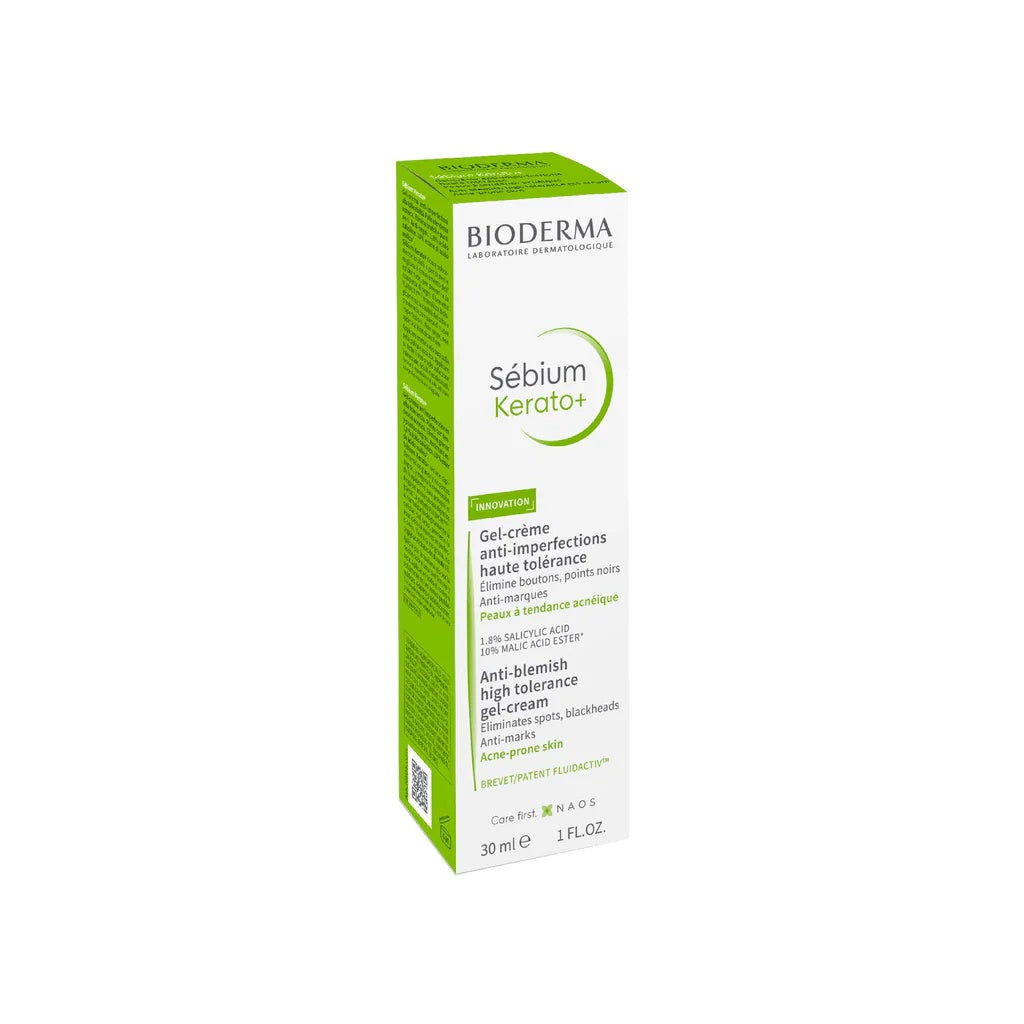 Bioderma Sebium Kerato+ Anti-Blemish High Tolerance Gel-Cream 30ml-2
