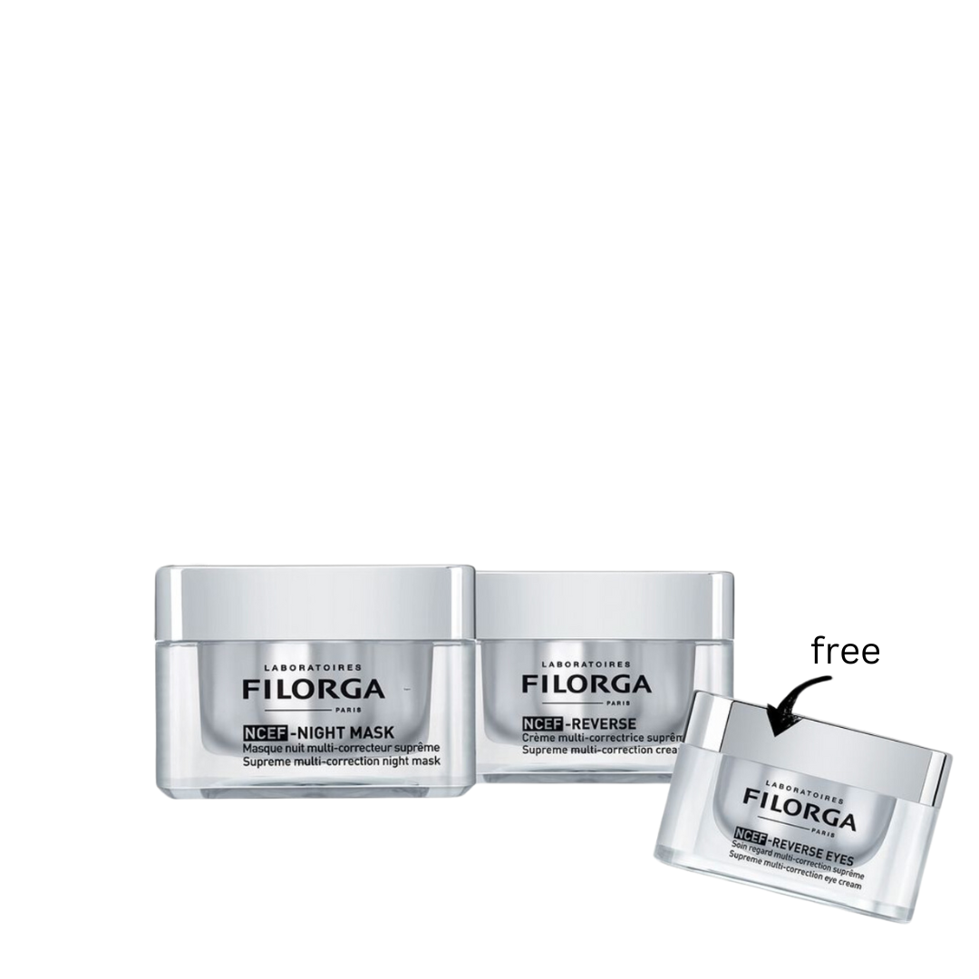 Filorga NCEF Night Mask, Filorga NCEF Reverse, Free Filorga NCEF Eyes-1