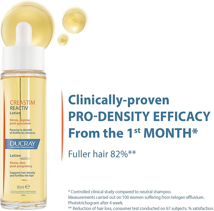 DUCRAY Creastim Reactiv Anti-Hair Loss Lotion with Creatine and Tetrapeptide-3