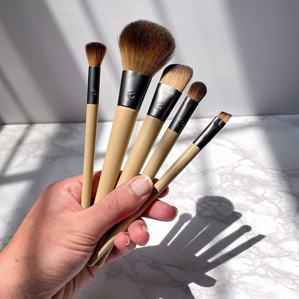 EcoTools Start The Day Beautifully Brush Set 5 Piece Set-4