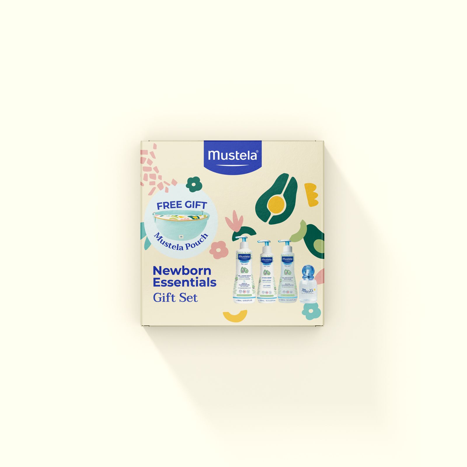 Mustela Newborn Essentials Gift Set with Free Terracotta Belt Bag-1
