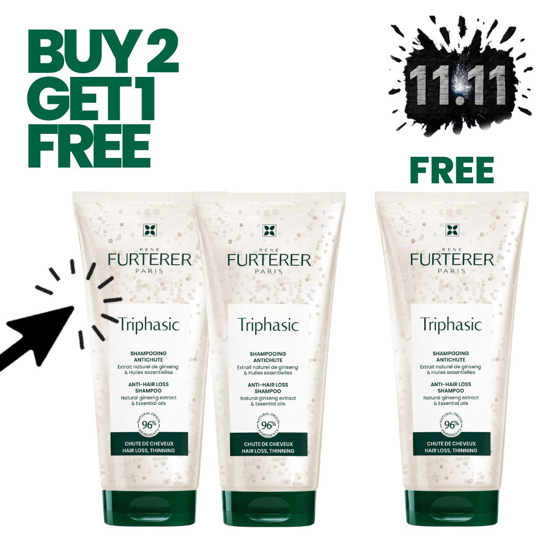 Rene Furterer Triphasic Anti-Hair Loss Shampoo – Offer Buy 2 Get 1 Free-1