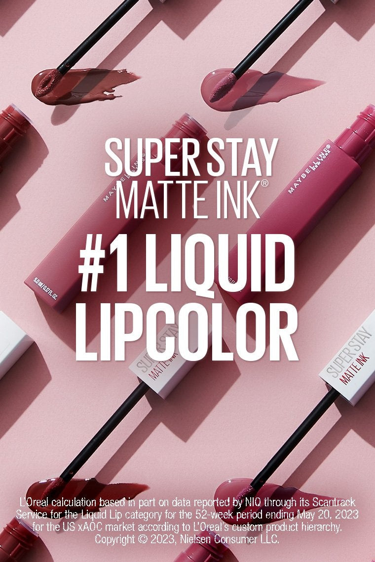 Maybelline Super Stay Matte Ink Lipstick | Long-Lasting, High-Pigment Matte Lip Color-2