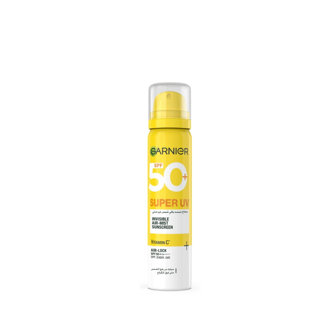 Garnier Super UV Invisible Air-Mist Sunscreen SPF 50+ with Vitamin C – Daily Sun Protection Mist-1