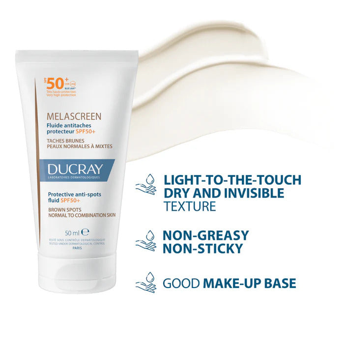 Ducray Melascreen Protective Anti-Spots Fluid SPF50+ 50ml – High Protection for Dark Spots-3