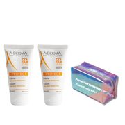 Aderma Protect Cream SPF 50+ Fragrance-Free 40ml + Aderma Protect Cream SPF 50+ Fragrance-Free 40ml Get Free Travel Pouch-1