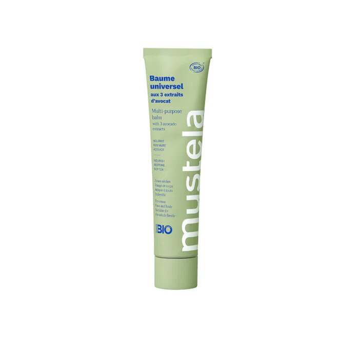 Mustela Bio Organic Multi-Purpose Balm with 3 Avocado Extracts, Baume Universel 75 ml-1
