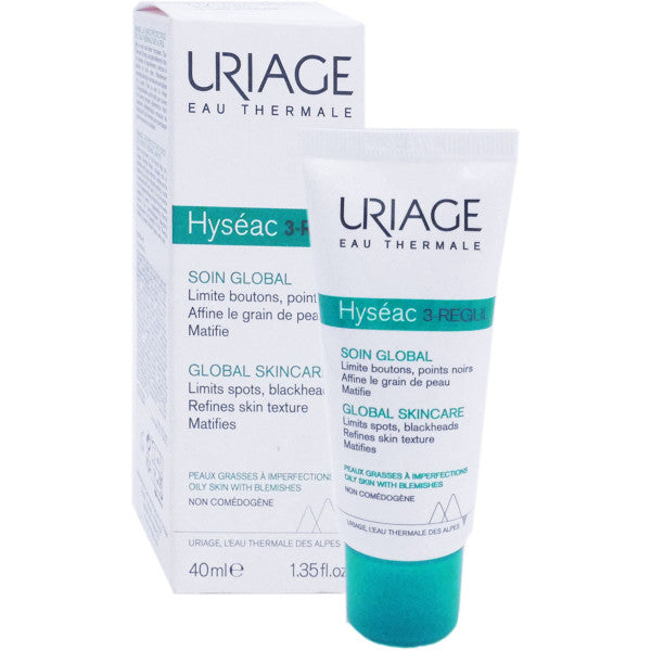 Uriage Hyséac 3-Regul 40ML - Multi-Action Treatment for Oily and Acne-Prone Skin-1