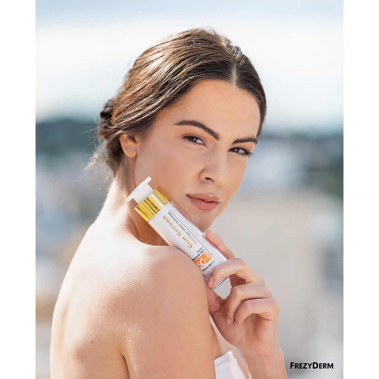 Frezyderm Sunscreen Color Velvet Face SPF50+ 50ml | Tinted, Mattifying & High Sun Protection-4