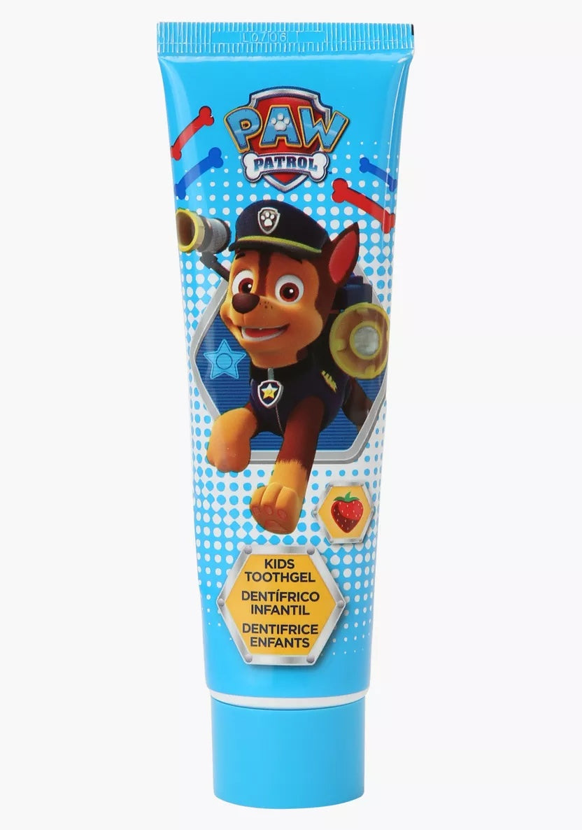 Paw Patrol Kids Tooth Gel Blue 100 ml – Gentle Fluoride-Free Dental Care for Children-1