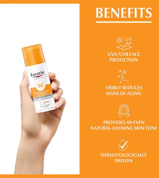 Eucerin Sun Pigment Control Tinted Medium SPF50+-3