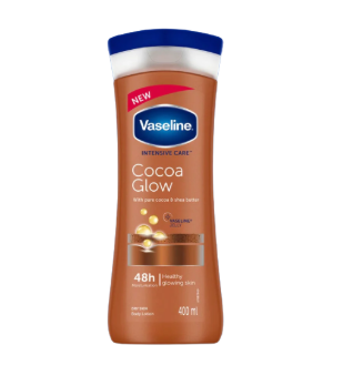 Vaseline Intensive Care Cocoa Glow Body Lotion 400 ml – 48H Moisture & Radiant Glow-1