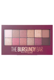 Maybelline The Burgundy Bar Eyeshadow Palette | 12 Rich, Blendable Shades for Bold Eye Looks-1