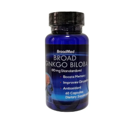 Broadmed Broad Ginkgo Biloba 60 Capsules – Cognitive Support-1