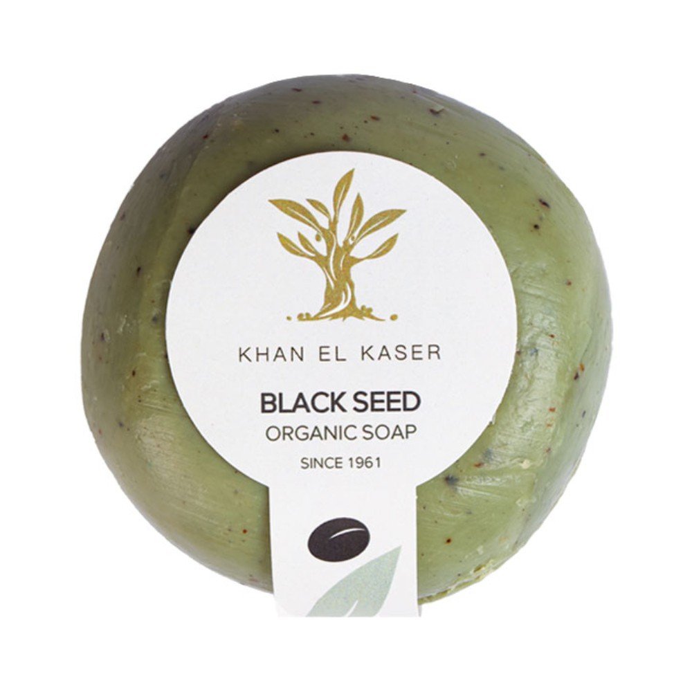 Khan El Kasser Organic Black Seed Face and Body Soap – Herbal Cleanser-1