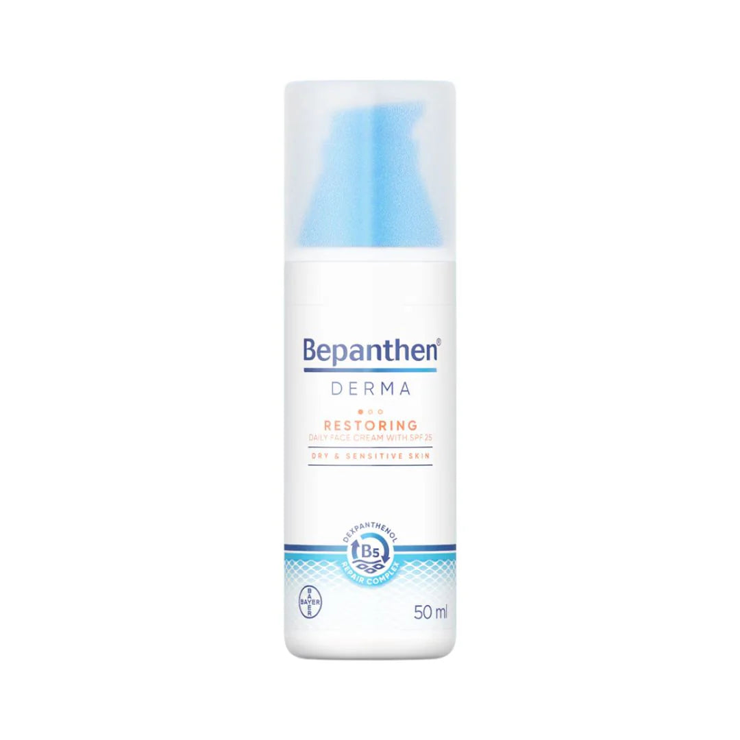 Bepanthen Derma Restoring Daily Face Cream SPF 25 50ml