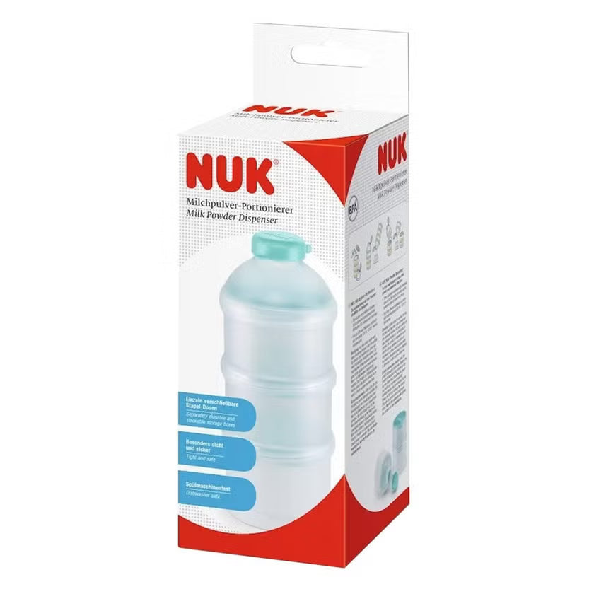 NUK Milk Powder Dispenser – Safe, Stackable & Dishwasher Safe