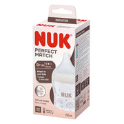 NUK Perfect Match Anti-Colic Silicone Baby Bottle 150ml