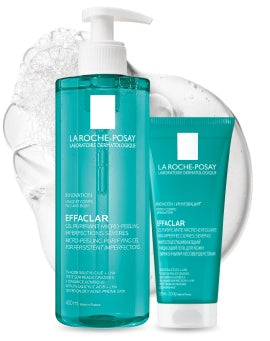 La Roche-Posay Effaclar Micro-Peeling Purifying Gel | Purifying Facial Cleanser for Oily and Acne-Prone Skin-1