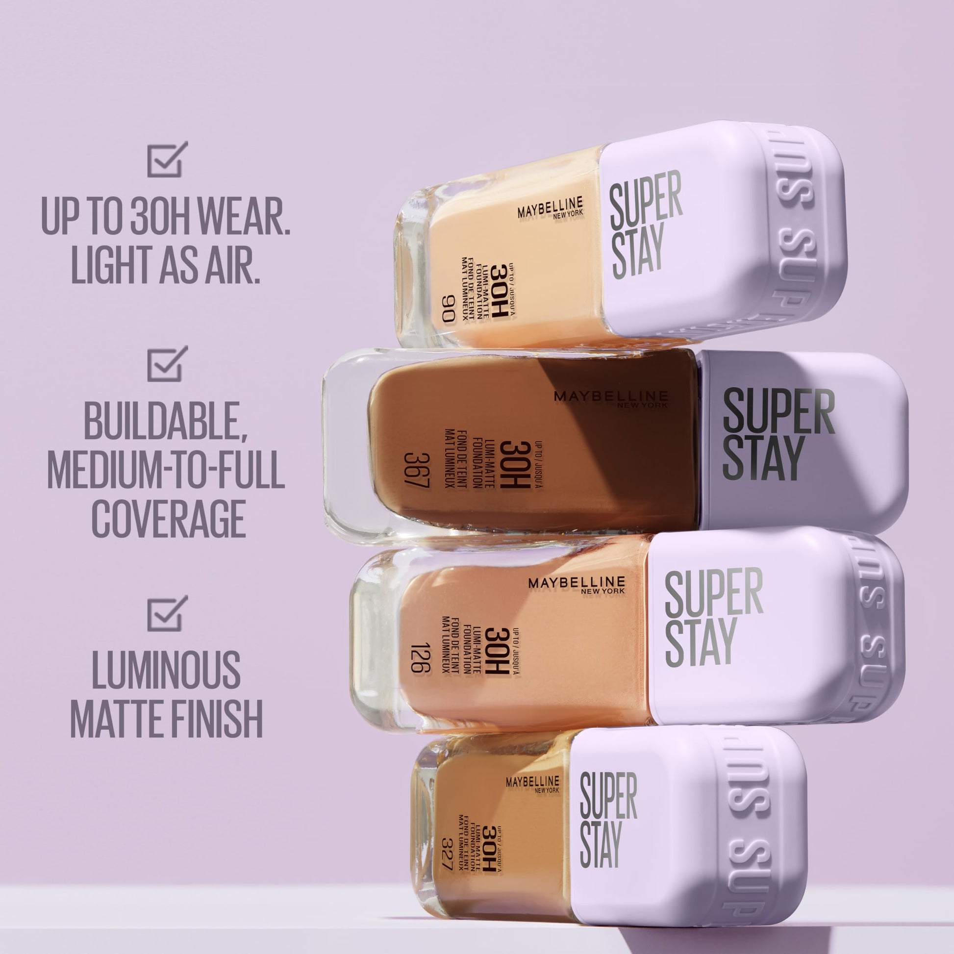 Maybelline Super Stay Lumi-Matte Foundation – Up to 30H Wear with Radiant Matte Finish-3