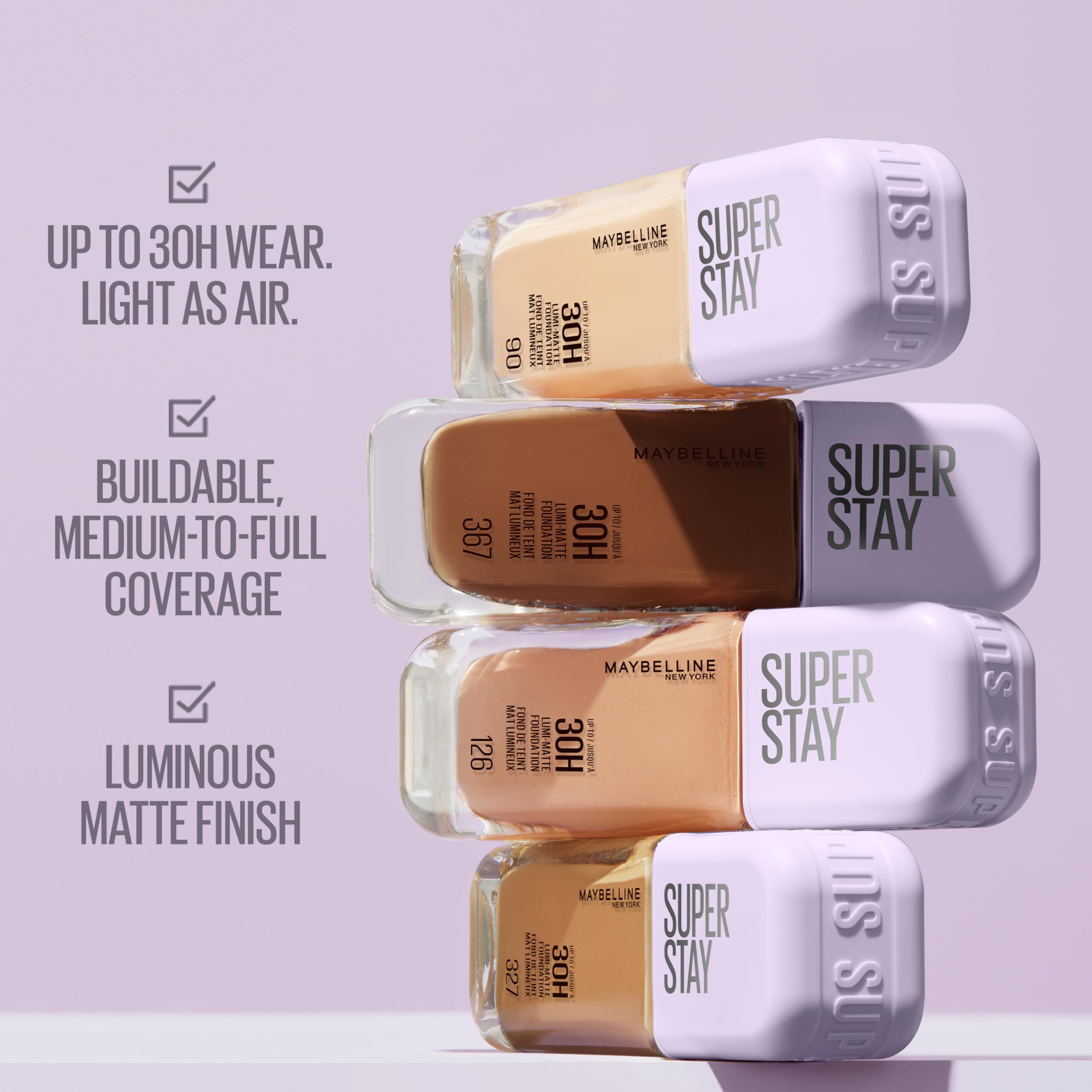 Maybelline Super Stay Lumi-Matte Foundation – Up to 30H Wear with Radiant Matte Finish-3