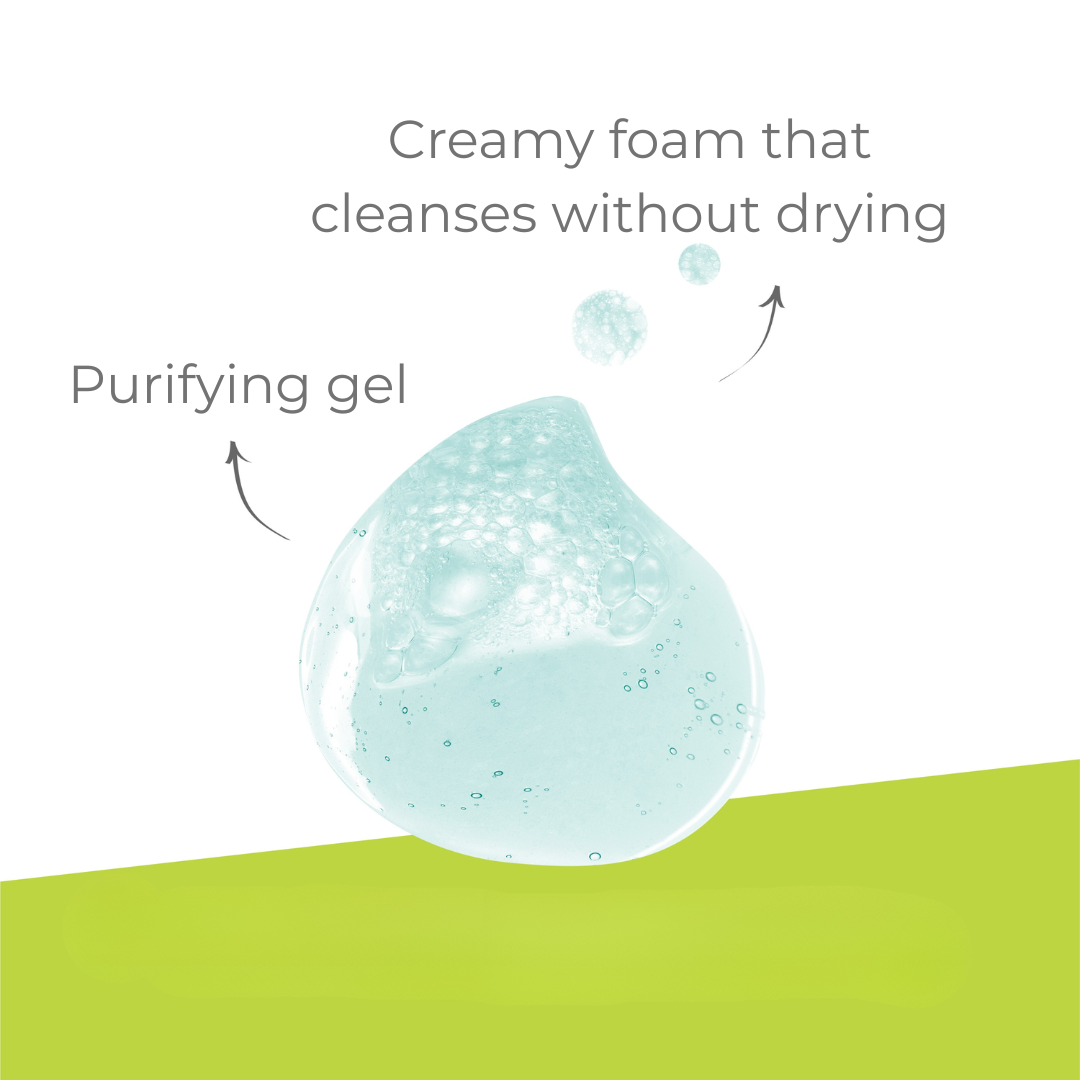 Aderma Biology AC Mattifying anti-blemish global treatment and get a FREE 200ml Biology AC Purifying foaming gel