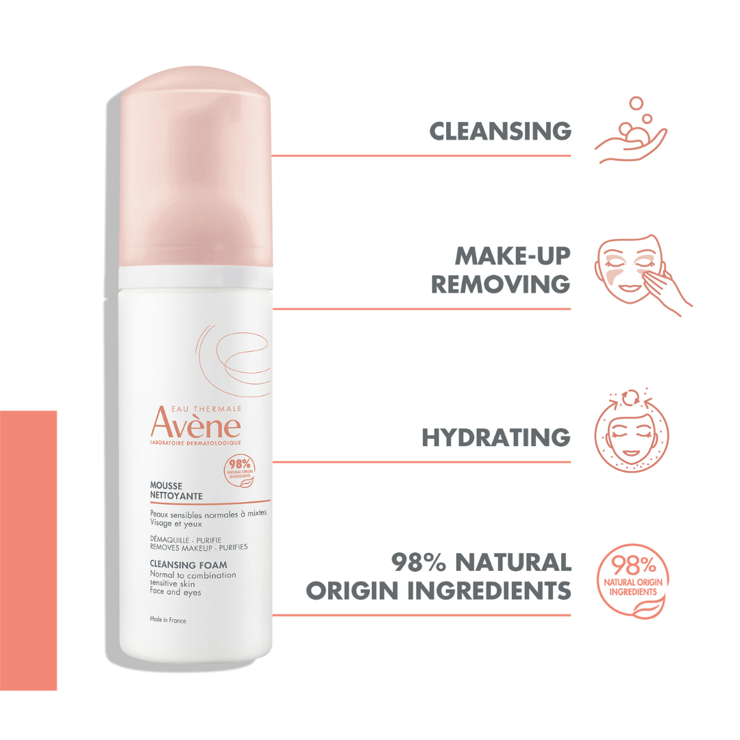 Avene Hydrance UV Light SPF 30 Emulsion and get a FREE 150ml Avène Cleansing Foam.