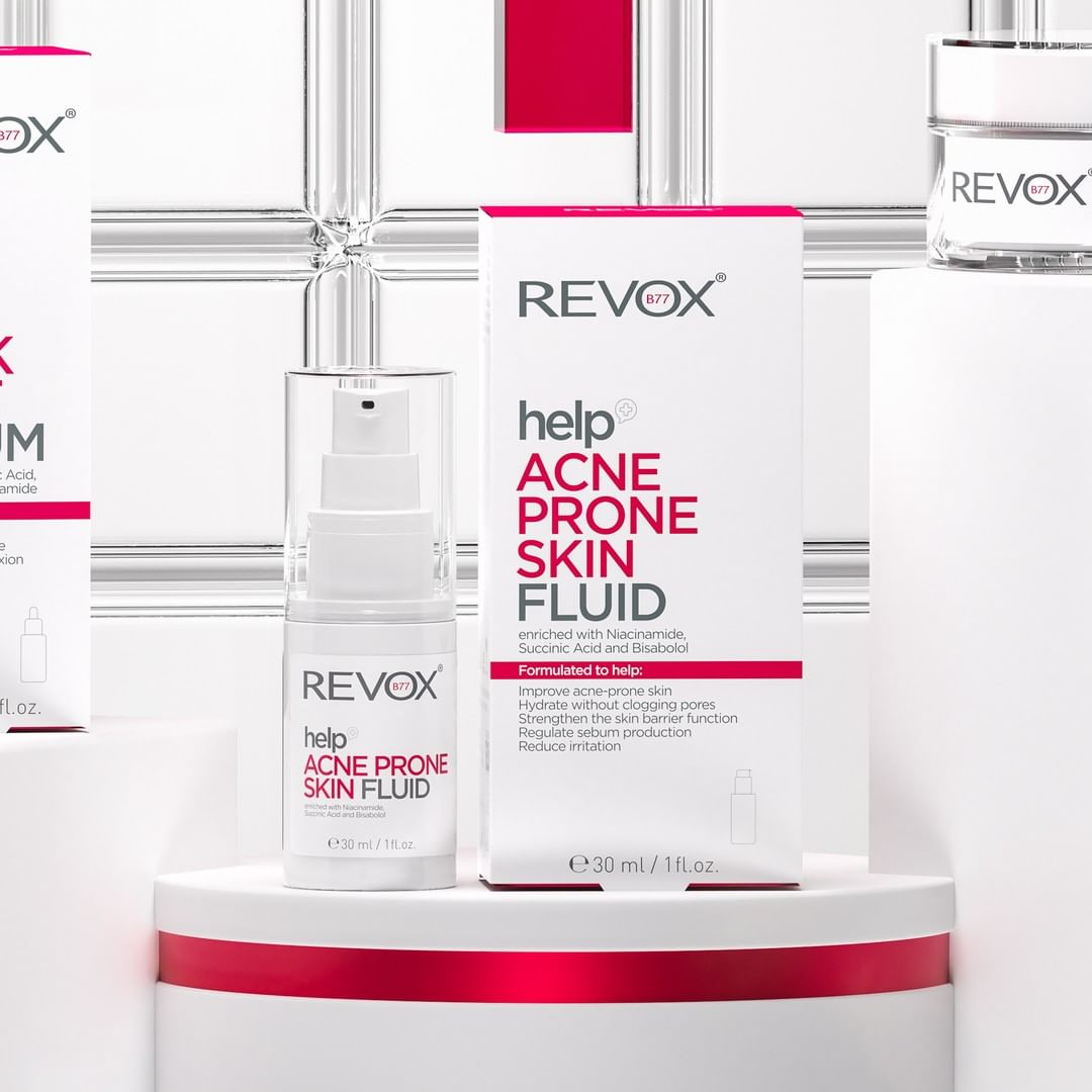 Revox Help Acne Prone Skin Fluid Clear Skin - 30ml-2