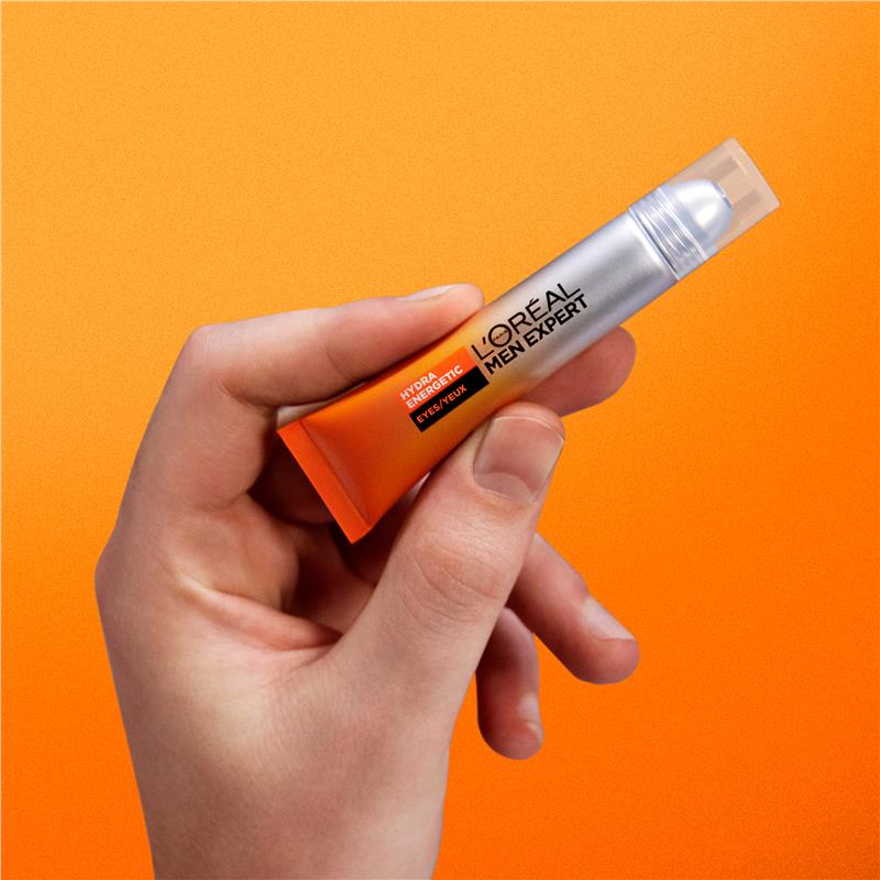 L'Oreal Men Expert Hydra Energetic Eye Contour Roll-On 10ml – Anti-Fatigue for Dark Circles & Puffiness-3