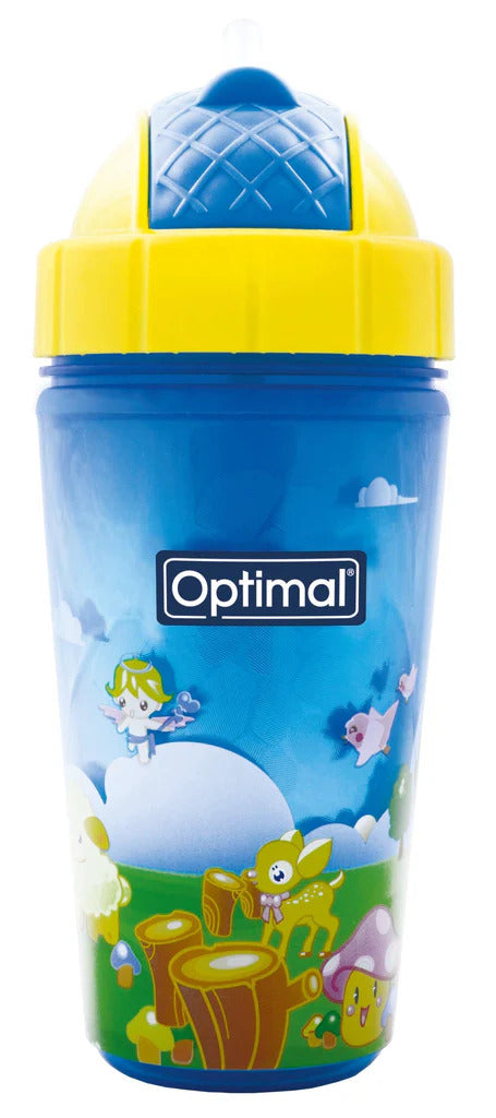 OPTIMAL ISULATED STRAW CUP 2LAYER 12M+-1