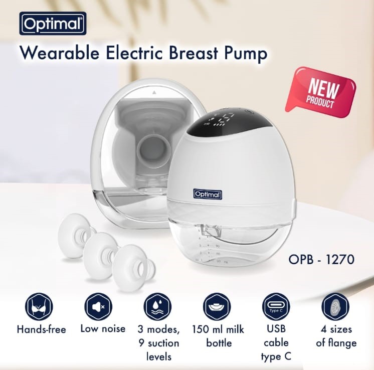 Optimal Wearable Electric Breast Pump-1