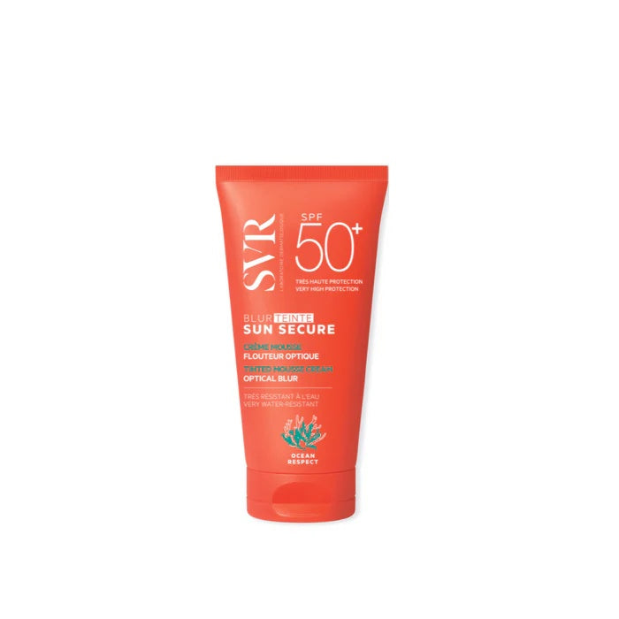 SVR Sun Secure Blur Tinted SPF 50 Smooths and Protects Skin with a Velvety Matte Finish and High UVA UVB Protection for All Skin Types-1