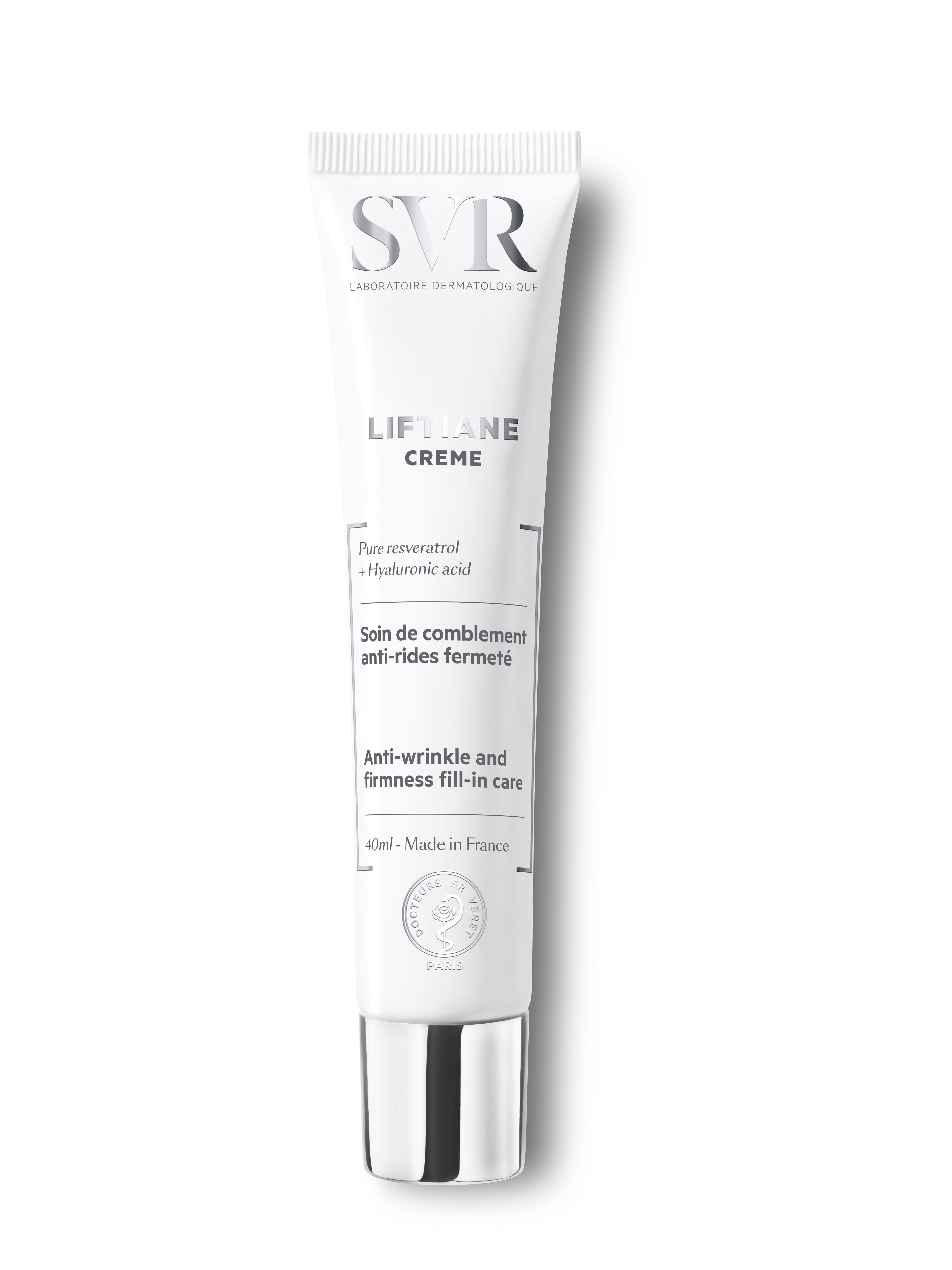 SVR Liftiane Anti-Aging Firming Cream with Resveratrol and Hyaluronic Acid for Wrinkles Fine Lines Firmness and Deep Hydration-1