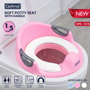 Optimal Soft Potty Seat with Handle - Comfortable & Safe Potty Training-1