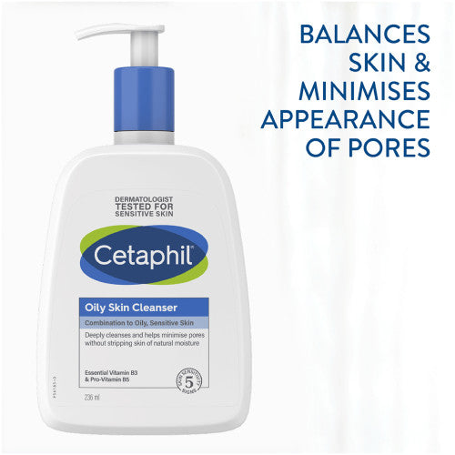 Cetaphil Oily Skin Cleanser for Combination to Oily Sensitive Skin 236 ml-3