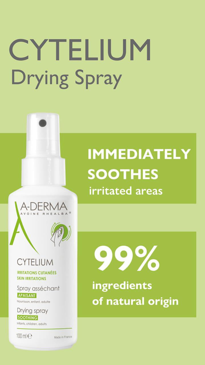 Aderma Cytelium Drying Spray for Soothing Irritated Skin – 100ml-2