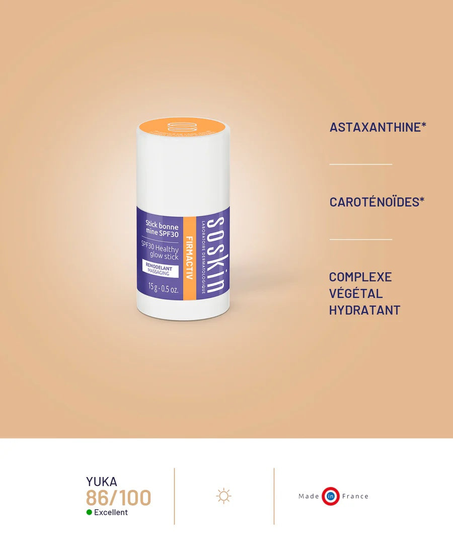 Soskin Stick Bonne Mine SPF30 – Brightening Sun Protection for Radiant Skin-2