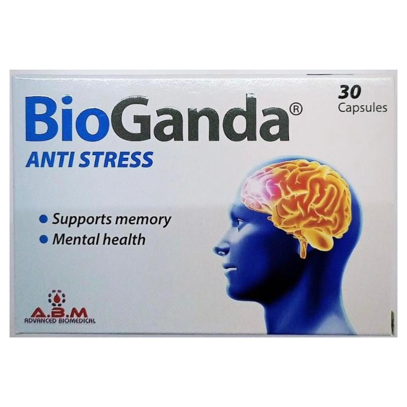BioGanda Anti Stress 30 Capsules-1