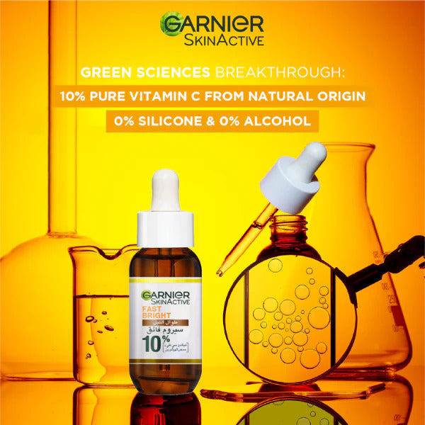 Garnier Skinactive Fast Bright Serum Night- 30ml-2